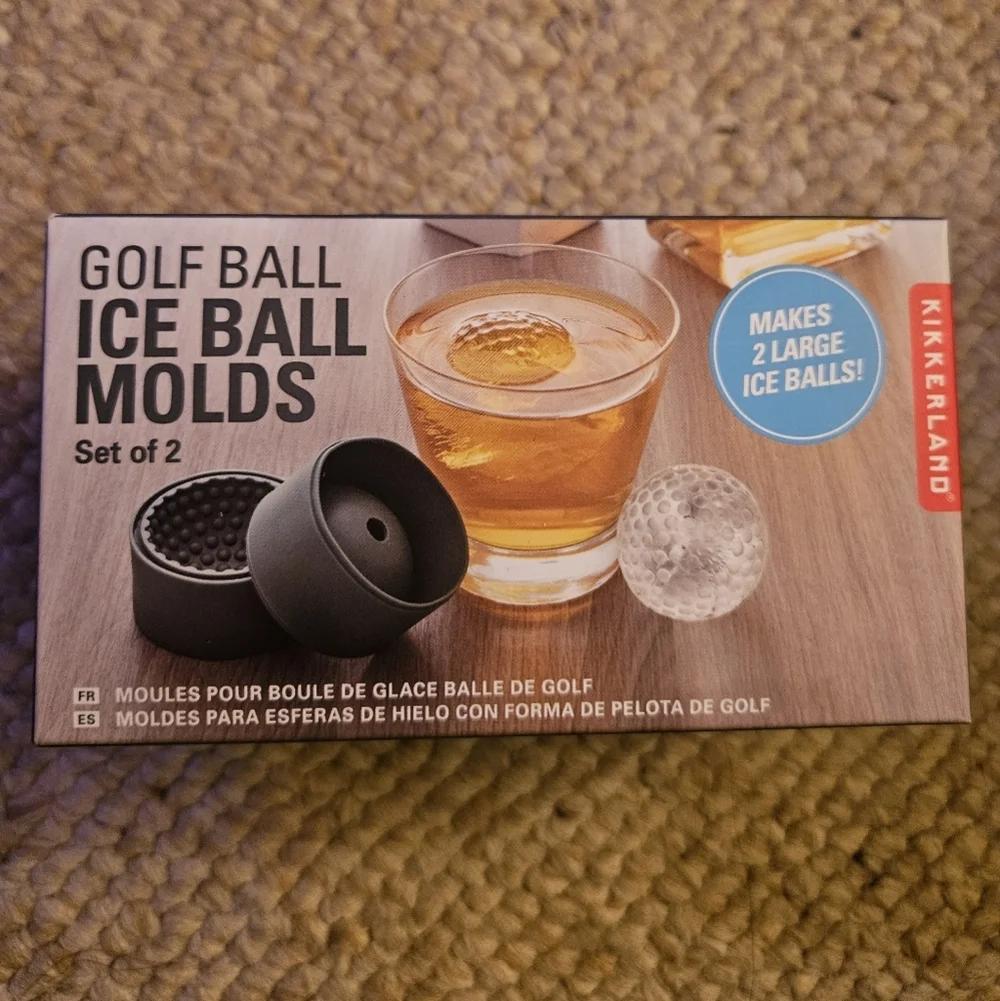 Golf Ball Ice Ball Molds
